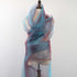 Lightweight 2 Tone Voile Fabric Sheer Organza Iridescent Turquoise with Red - 58 Inch by 5 Yards...