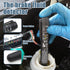 Brake Fluid Liquid Tester Pen, Auto Tester Tool, Auto Brake Diagnostic Testing Tool with 5 LED Indicators, Hydraulic Fluid Liquid Oil Moisture Ana...