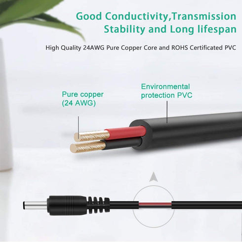 Replacement Charger Cord for Fairywill/KIPOZI/Dnsly/Sboly Sonic Electric Toothbrush USB Charging Cable 3.3feet Black...