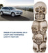 Keenso Gear Shift Knob, Skeleton Skull Head Many Faces Car Manual Gear Shift Knob Stick Lever Shifter Universal Car Styling Accessories Fit for Mo...