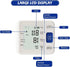 Blood Pressure Monitor - Wrist Accurate Automatic High Blood Pressure Monitors Portable LCD Screen Irregular Heartbeat Monitor with Storage Case a...
