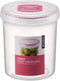 LOCK & LOCK Easy Essentials Twist Food Storage lids/Airtight containers, BPA Free, Tall-30.4oz Clear...
