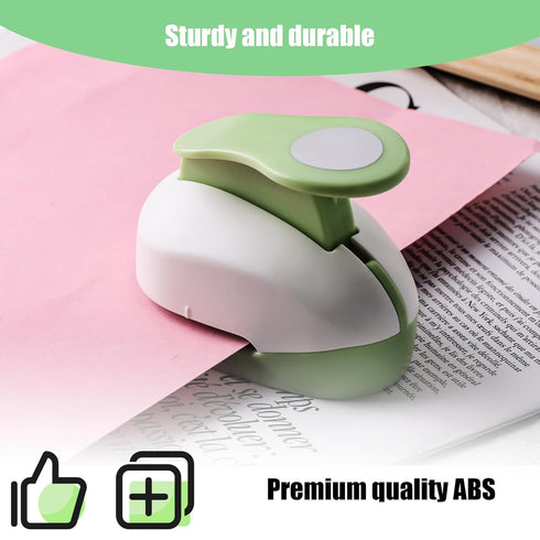 LOVEINUSA Circle Punch for Crafting, Paper Punch 1.5 Inch Hole Punch Circle Cutters for Paper Crafts DIY Handmade Crafting Scrapbook...