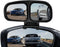 Blind Spot Mirror, Double Glass Convex Rearview Mirror, Adjustable HD Wide Angle Auxiliary Side View Mirror with Frame for Most Vehicles, Universa...