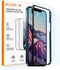 GLASS-M Anti-Blue Light Screen Protector for iPhone 12 Pro Max, Eye Protection 9H Tempered Glass Film, Full Coverage Blue Light Blocking Screen Co...