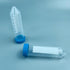 Autoclavable Polypropylene Centrifuge Tubes, Volume 50ml, White Printed Graduated Marks from 5ml to 50ml, Assembled Leak-Proof Screw Cap, Gamma St...