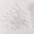 500 Clear Resin Buttons - 2 Hole Transparent Round Craft Buttons for Sewing, Handmake, 10mm...
