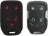 KAWIHEN Keyless Entry Remote Key Fob Shell Cover Compatible with 2017 2018 2019 2020 2021 Silverado Suburban Tahoe GMC Acadia Sierra Terrain Yukon...