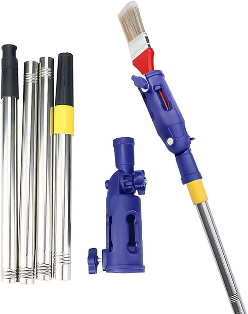 Paint Edger Brush Extender Paint Roller Extension Pole 3.6ft Gripper Paint Edger Tool for Wall Corner Painting Painting Tool Wall Detail Decoratio...