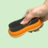 Laundry Stain Brush 2 Pack Two-side Soft Bristle Scrub Brush for Stain Removal Silicone Household Clothes Washing Brush Dual-use Scrubbing Brush f...