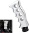 Pack-1 Car Gear Lever Shift Knob, 1.96" x 4.72" Easy-Grip Knife Handle Modified Interior Accessory, Shift Lever Kit with Mounting Adapter, Univers...