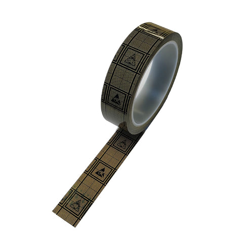 Bertech Conductive Grid Tape, 1.9 Mil Thick, 3/4 Inches Wide x 36 Yards Long, 3 Inch Core, Brown, RoHS and REACH Compliant...