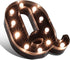 Decorative LED Illuminated Letter Marquee Sign - Alphabet Marquee Letters with Lights for Wedding Birthday Party Christmas Night Light Lamp Home B...