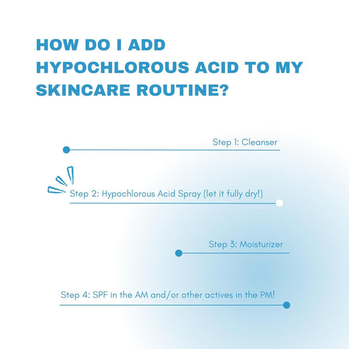 0.015% Hypochlorous Acid Spray - HOCL - Antibacterial Hypoallergenic Sensitive Skin Toner Cleanse, Soothe for Face and Body - Acne - Eczema - Post...