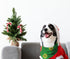 2 Pack Christmas Dog Cat Bandanas Christmas Pet Triangle Scarf Reversible Polyester Bibs Kerchief Saliva Towel for Small Medium Large Pets Bandana...
