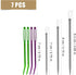 7pcs Large-Eye Blunt Needles, Stainless Steel Yarn Darning Needle Tapestry Needle Wool Needle Macrame Needle Sewing Knitting Needles for Crochet P...