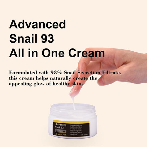 Snail Essence Duo - Snail Mucin Essence & Snail Mucin Cream, Hydrate and Improve Dark Spots & Antia ging Benefits, Korean Skincare...