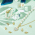 300Pcs Metal Claw Clasp Lobster Claw Clips Golden Swivel Lanyards Trigger Snap Alloy Mini Link Bulk Clip Findings for Jewelry Making Clasp DIY Bra...