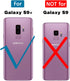 Phone Case for Samsung Galaxy S9 Plus Leather Wallet Cases with Tempered Glass Screen Protector Accessories Card Holder Full Body Flip Folio Cover...