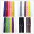 MebuZip 20PCS 30 Inches Double Slider Zippers #3 Nylon Coil With Two Long Pulls Head to Head Closed Ended 20 Assorted Colors (30")...