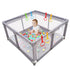 Baby Pull Up Rings 8Pcs, 4 Colors Baby Pull Up Bar Baby Playpen Accessories Playpen Pull Up Rings...