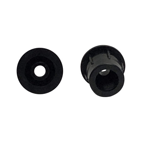 FENCE & DECK RITE Baluster connectors for ¾” OD Metal balusters. Black Polypropylene. (50)...