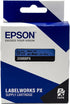 Epson LABELWORKS 209BBPX Genuine PET (Polyester) Tape Cartridge - Black on Blue Label Maker Tape - 3/8" (9MM) Wide, 30'...