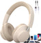 Over Ear Headphones with Mic, 50 Hours Play Time Wireless Bluetooth Headphones with Deep Bass, Stretchable Headphones with HiFi Audio for phone/TV...