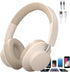 Over Ear Headphones with Mic, 50 Hours Play Time Wireless Bluetooth Headphones with Deep Bass, Stretchable Headphones with HiFi Audio for phone/TV...