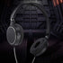 93dB Portable Wired Headset, Support FM Automatic Search, Foldable Noise Cancelling Headphone, for Sports for Travel...