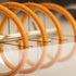 Leools Vintage LED Spiral Filament Bulb T10, 8.9inch Long Tubular Dimmable Edison Light Bulbs,E26 Base,Amber Glass,Warm White,2200K, 400LM(40W Equ...