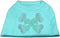 Mirage Pet Products 10-Inch Candy Cane Crossbones Rhinestone Print Shirt for Pets, Small, Baby Blue...