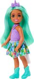 Barbie Dreamtopia Chelsea Unicorn Small Doll with Detachable Tail, Horn Headband Accessory & Green Hair, Bends at Waist...