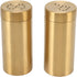 2 Pack Gold Spice Jar, Stainless Steel Spice Shaker Screw Open Top Uniform Size Seasoning Bottle for Paprika Pepper Salt Sugar...
