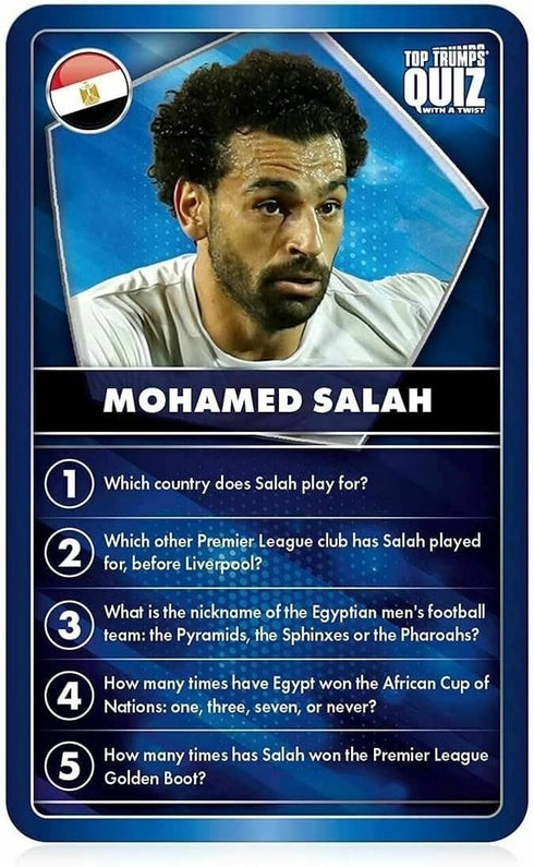 Top Trumps Soccer Trivia Game: Quiz Games - Trivia Quiz - Kids Games - Great Travel Games and Road Trip Games - Trivia Outdoor Games- Family Games...