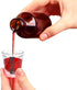 Kolder Mini Measure Heavy Glass, 20-Incremental Measurements Multi-Purpose Liquid and Dry Measuring Shot Glass, Black...