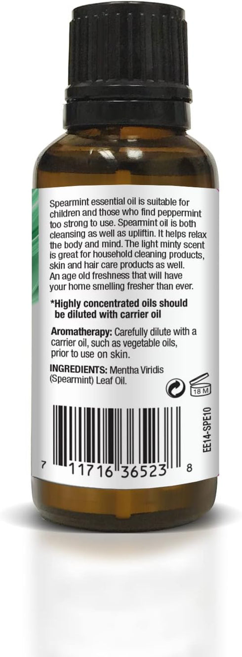Ethereal Nature 100% Pure Oil, Spearmint, 1.01 Fluid Ounce...