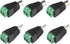 uxcell 6Pcs RCA Female Male Connector to 2-Screw Terminal Block Audio Video Adapter CCTV...