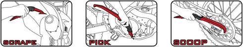 Risk Racing Mud Axe 00-122, Red...
