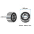 uxcell 10pcs MR52-2RS Miniature Deep Groove Ball Bearings 2x5x2.5mm Rubber Sealed Bearings for TRX4 1/10 RC Cars Trucks, 3D Printer, P6 (ABEC 3)...