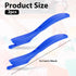 2 Pack Wrapping Paper Cutter Knife Carbon Backpaper Slitter Film Vinyl Craft Paper Gift Wrap Safety Sliding Cutting Tool with Handle for Scrapbook...