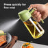 16oz Oil Dispenser Bottle for Kitchen - 2 in 1 Olive Oil Dispenser and Oil Sprayer - 470ml Olive Oil Bottle - Oil Sprayer for Cooking, Kitchen, Sa...
