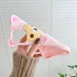 3D Cute Cartoon Bear Phone Case for iPhone 14 Pro Max - Fashionable and Stylish - Funny Pink Bear Design - Soft TPU Protective Case - Kawaii Silic...