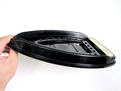 New Iron Heat Resistance Plastic Holder Stand Tray Ironing Dock Black Laundry...