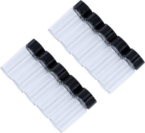 5 ml Clear Glass Bottles for Essential Oils, Chemistry Lab Chemicals, Colognes & Perfumes (10 Pieces)...