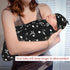music black Baby Stuff Swaddle Blanket soft and Stretchy Newborn Swaddle Blankets Sack Receiving Blanket with Beanie Hat Gift for Girls and Boys I...