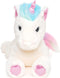 Bearington Rainbow Shimmers The White Unicorn Plush, 17 Inch Unicorn Stuffed Animal...