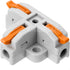 GKEEMARS 20Pcs 3 Way T-Shape Connectors for Wiring, Quick Wire Splitter Connector for Circuit Inline 24-12 AWG (Orange)...