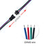 BTF-LIGHTING 10 Pairs 4pin SM JST 15cm Cable Female/Male connectors for Led Strip RGB 5050 3528 WS2801 APA02 WS2815 WS2813...