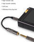 Headphone Adapter 4.4mm Male to 2.5mm Female Adapter for 2.5mm Cable Connected to Balanced 4.4mm Player Device High Stereo Audio Converter OFC Cab...